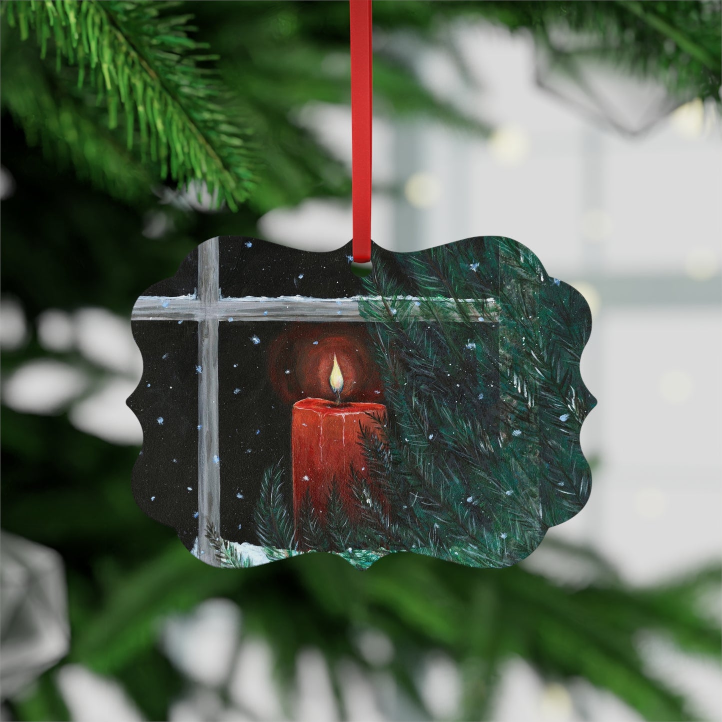 Let Your Light Shine | Metal Plaque Ornament