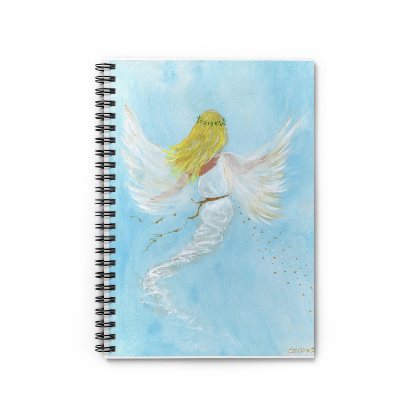 Angel Goddess | Spiral Notebook | Ruled Line