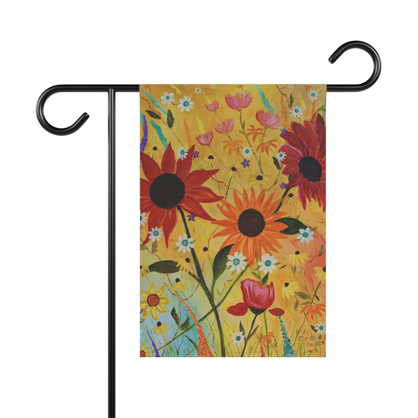 Joyful Flowers | Garden Banner