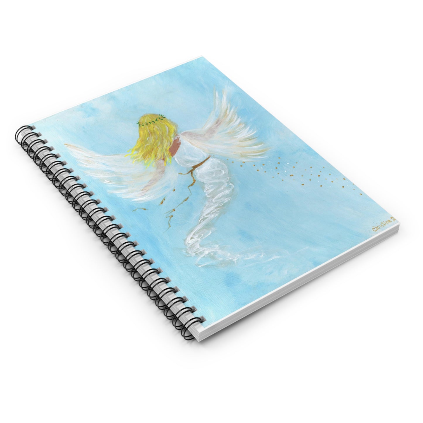 Angel Goddess | Spiral Notebook | Ruled Line