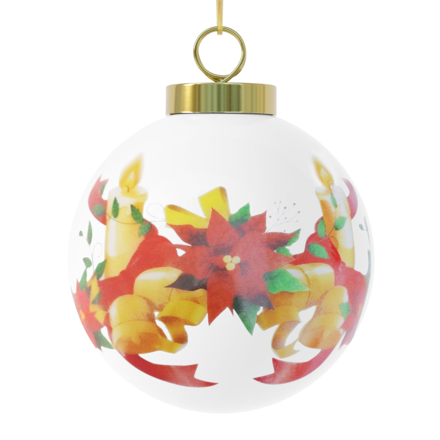 Let Your Light Shine | Christmas Ball Ornament