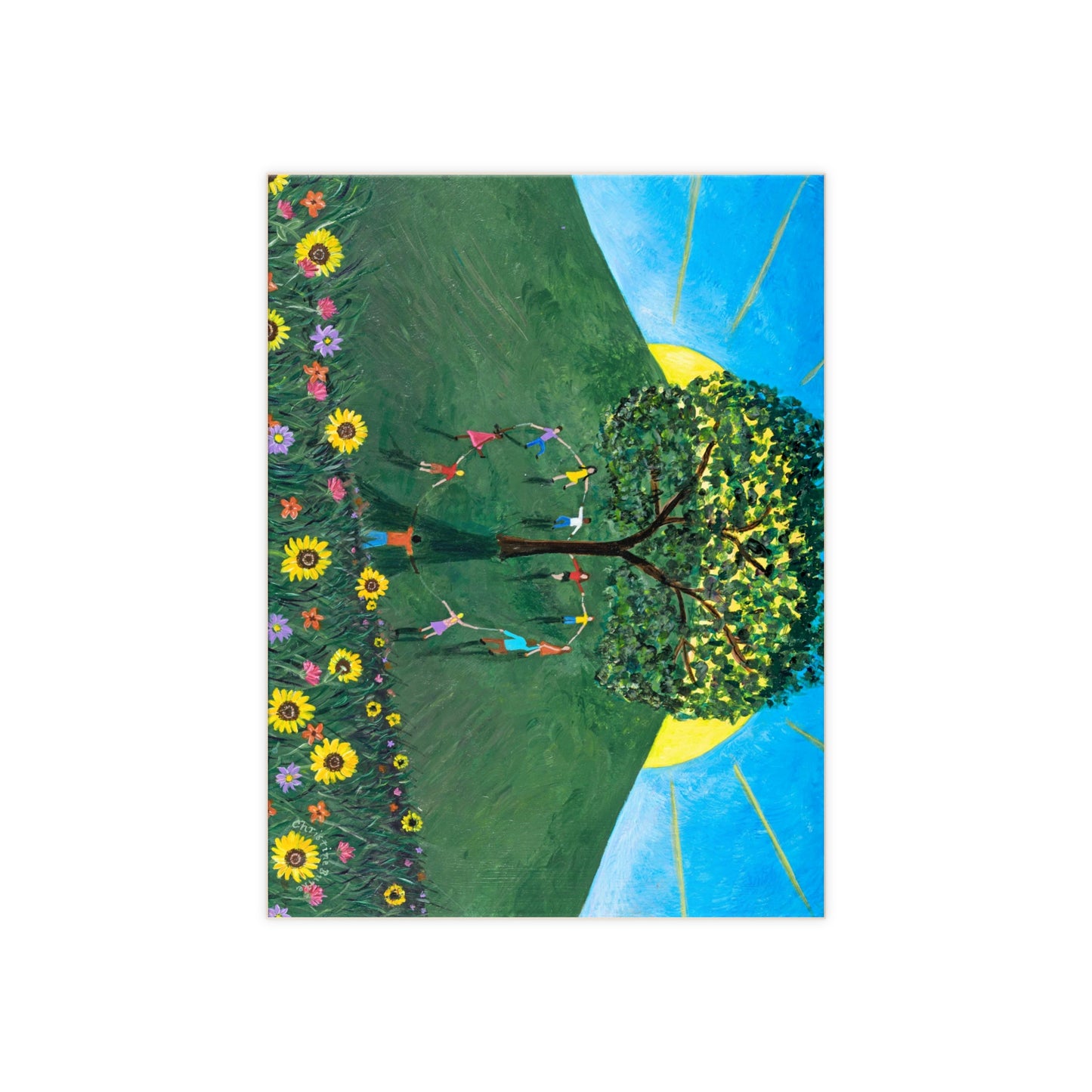 Children's Heart Garden | Ceramic Tile