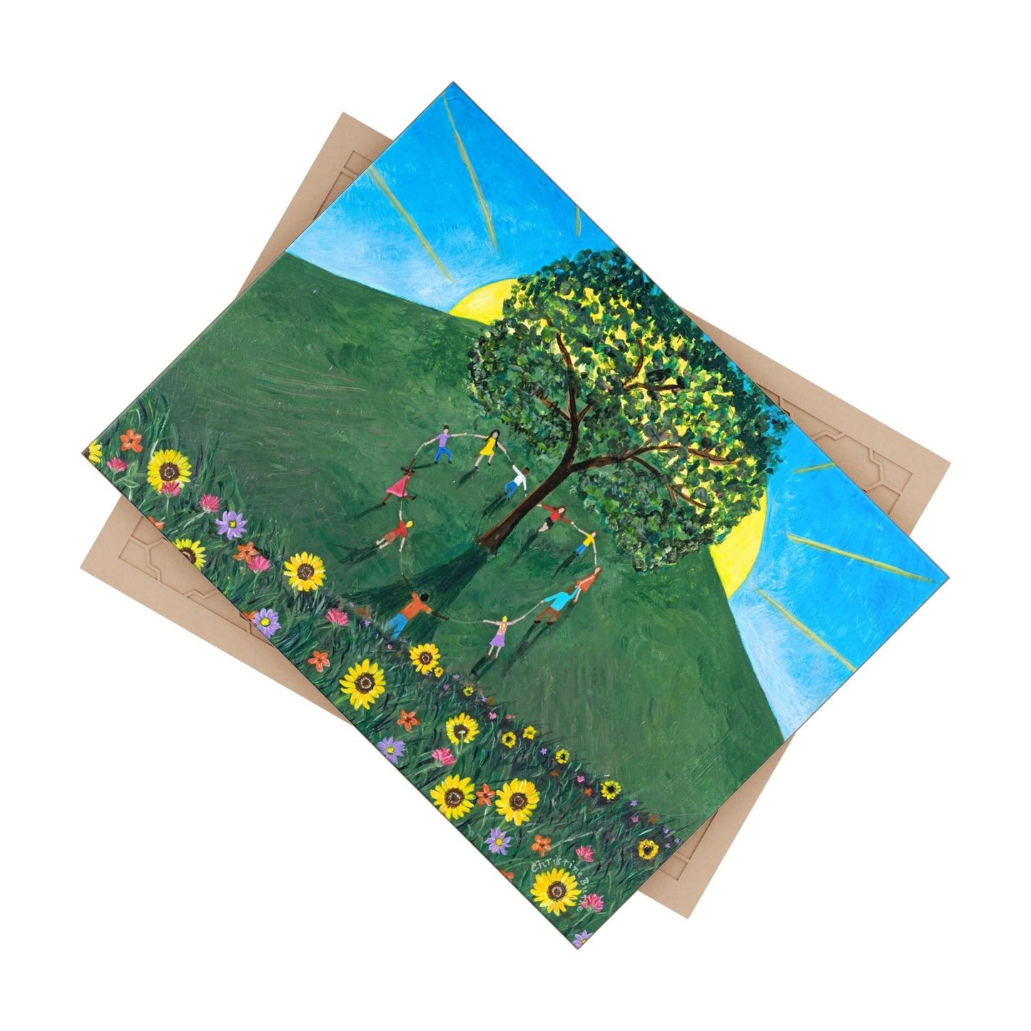 Children's Heart Garden | Ceramic Tile