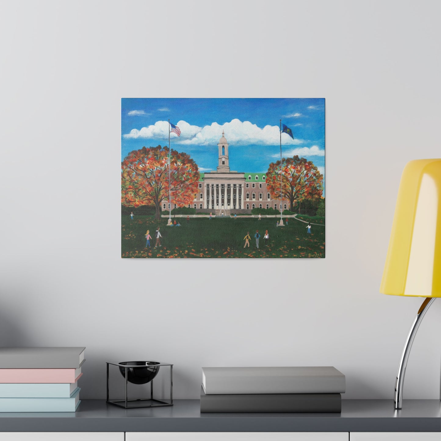 Old Main - Penn State | Matte Canvas