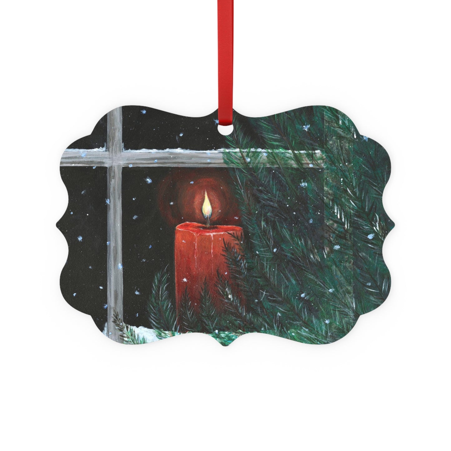 Let Your Light Shine | Metal Plaque Ornament