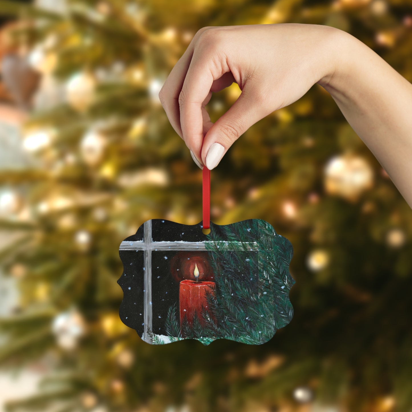 Let Your Light Shine | Metal Plaque Ornament