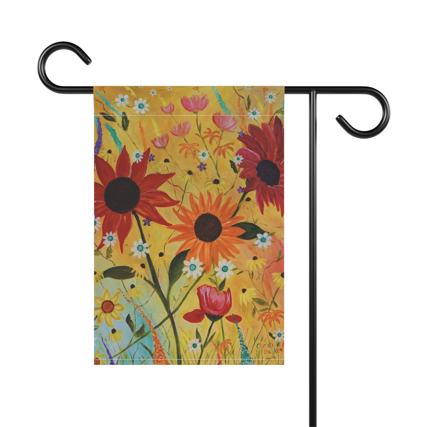 Joyful Flowers | Garden Banner