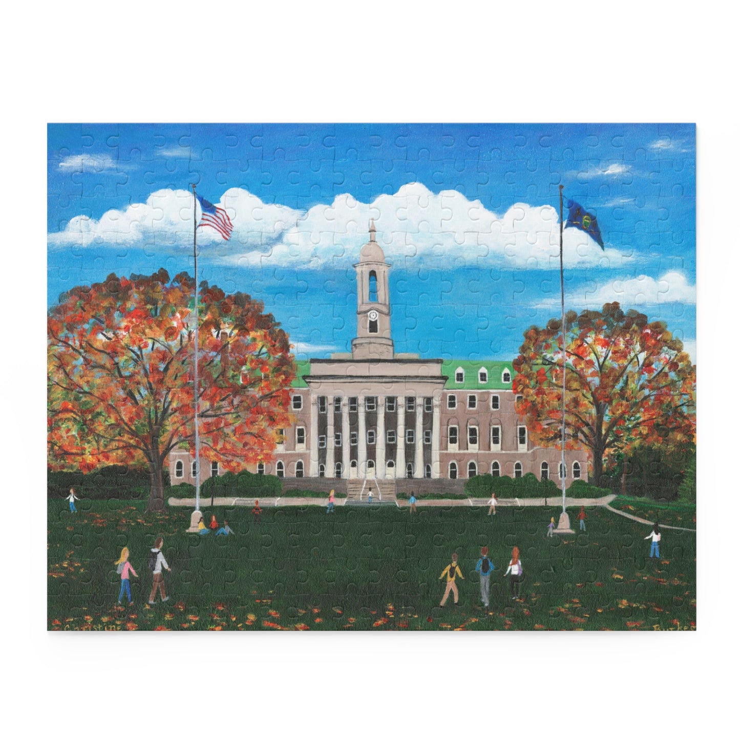Old Main - Penn State | Puzzle (120, 252, 500-Piece)
