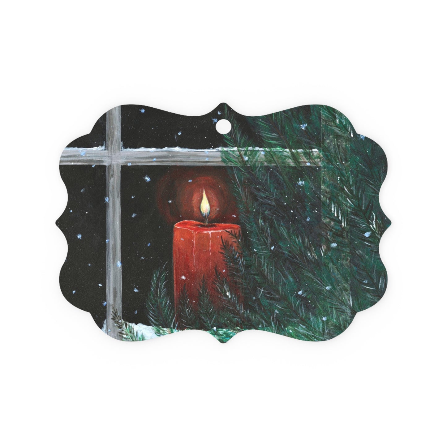 Let Your Light Shine | Metal Plaque Ornament