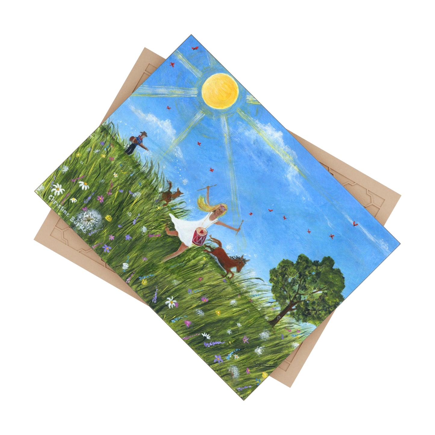 Wild Child | Ceramic Tile