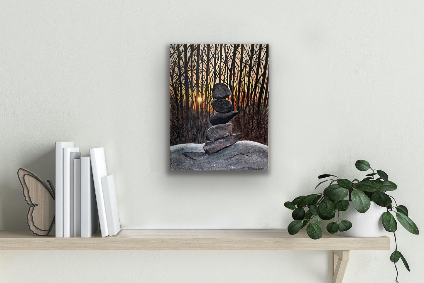 Feeling Zen | Original Art | Framed