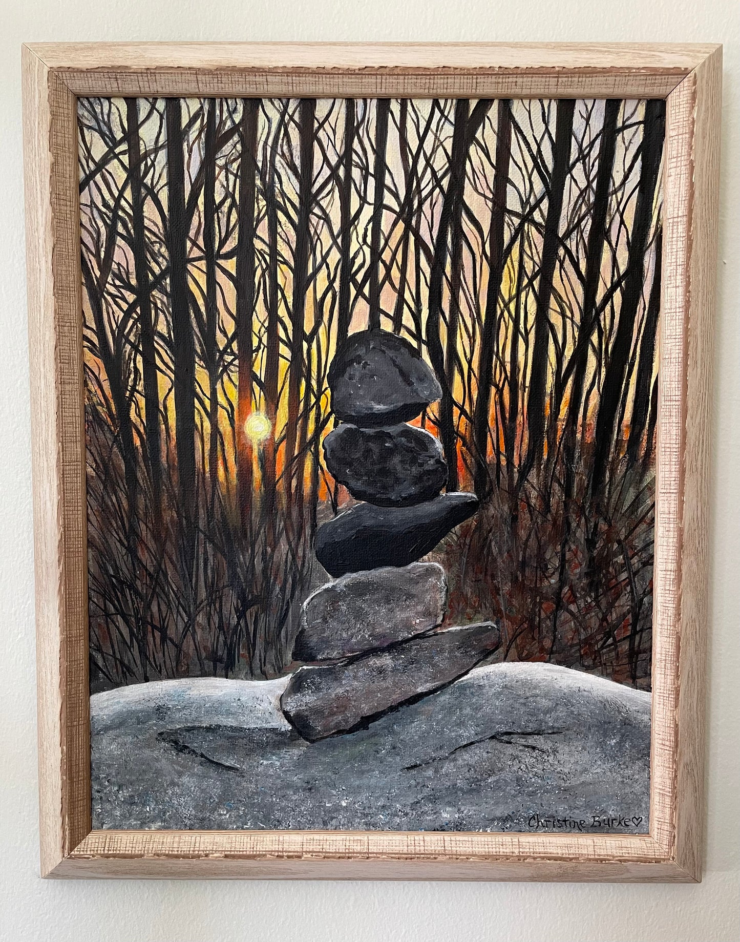 Feeling Zen | Original Art | Framed