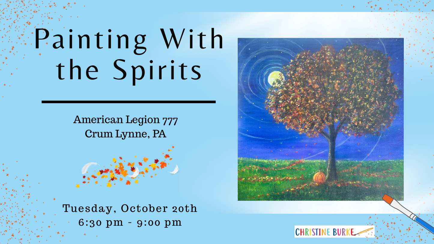 Painting with the Spirits - Autumn Vibes