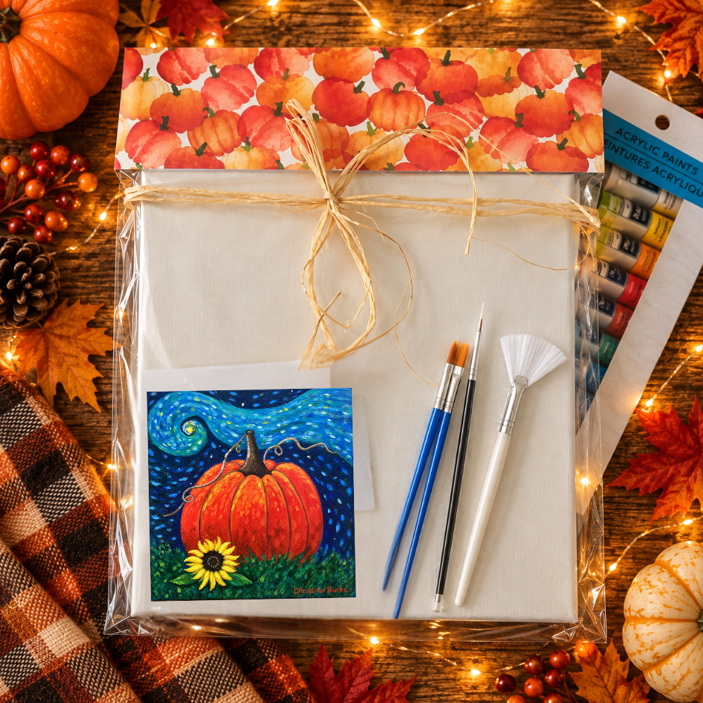 Starry, Starry Pumpkin Creativity to Gogh Art Kit