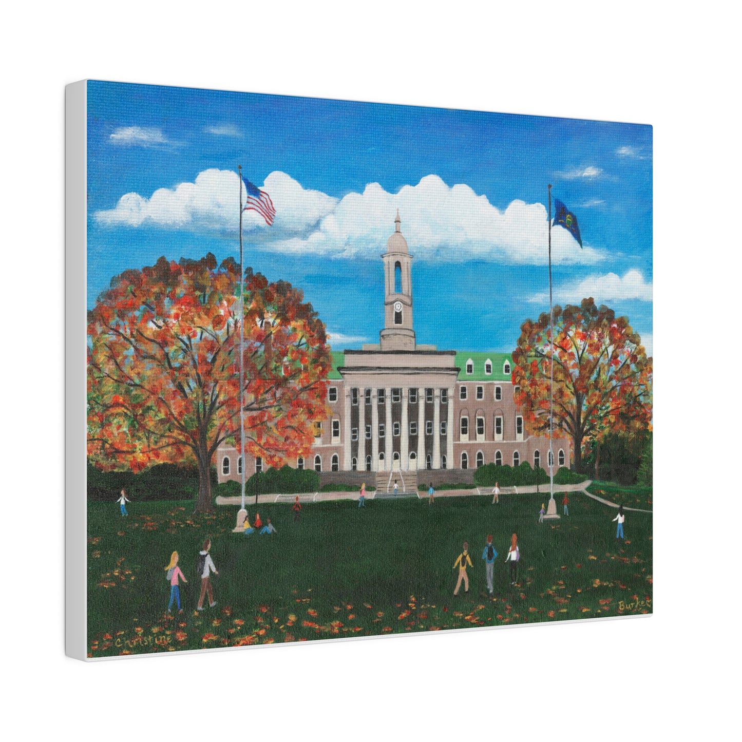 Old Main - Penn State | Matte Canvas