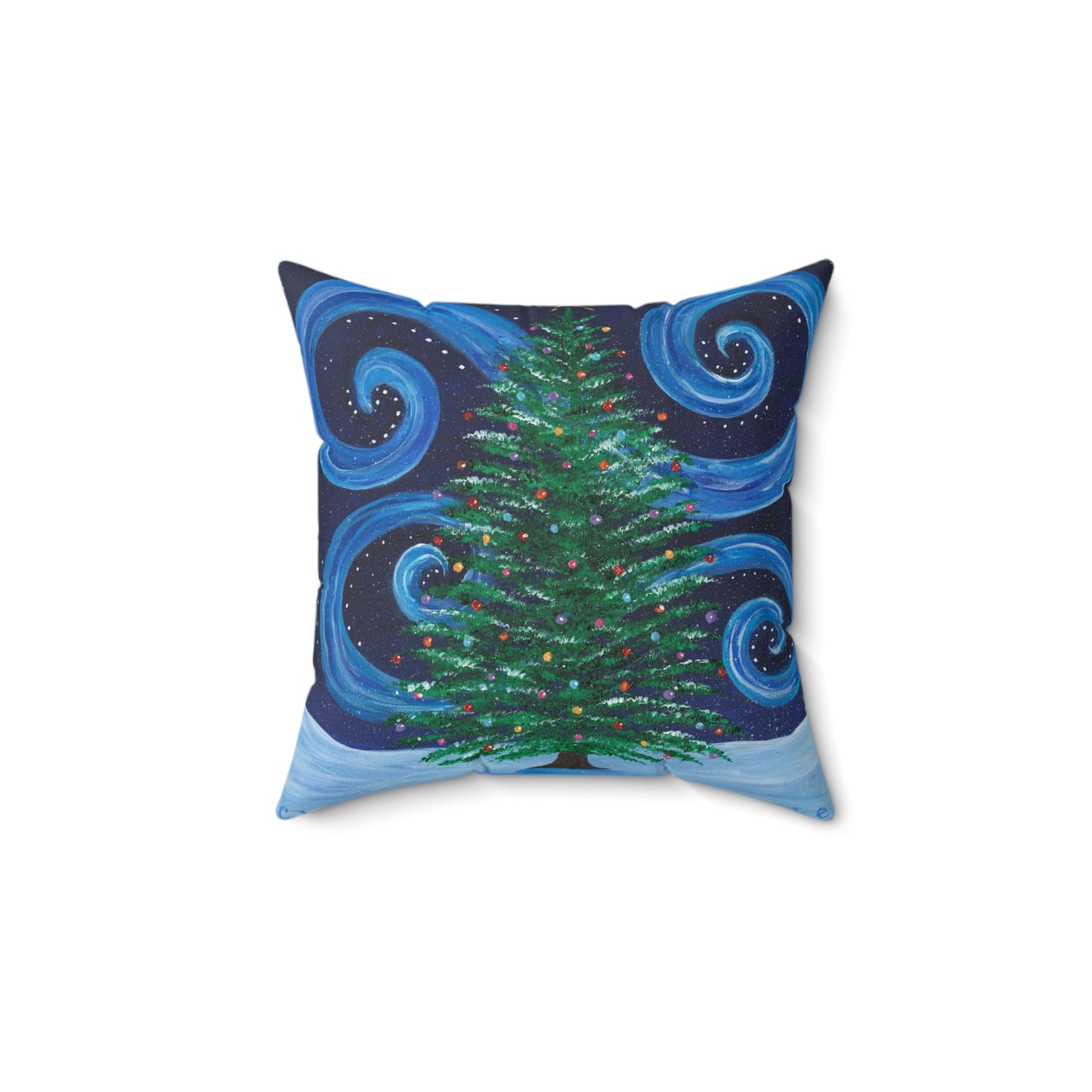 Starry, Starry Tree | Square Pillow