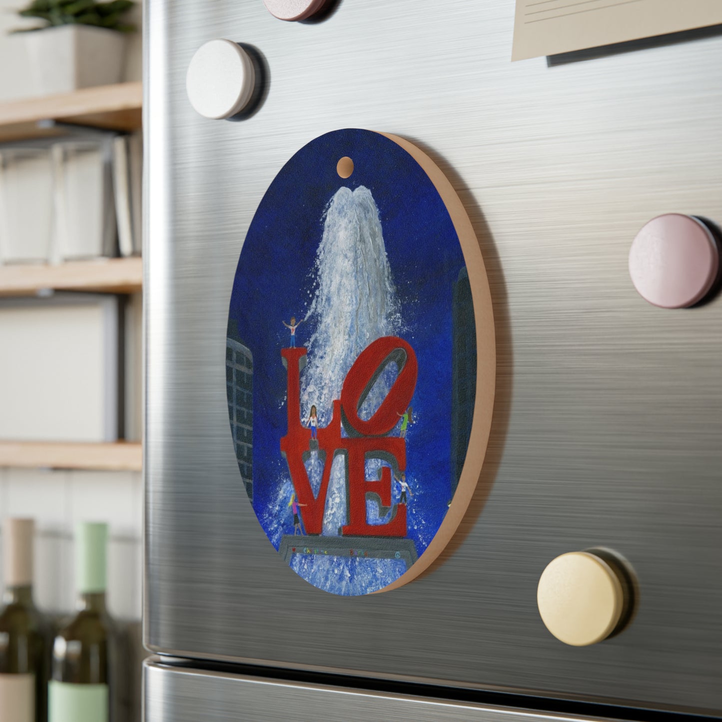 Philly Love | Wooden Ornament