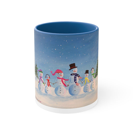 Snowman Clan | Accent Coffee Mug | 11oz