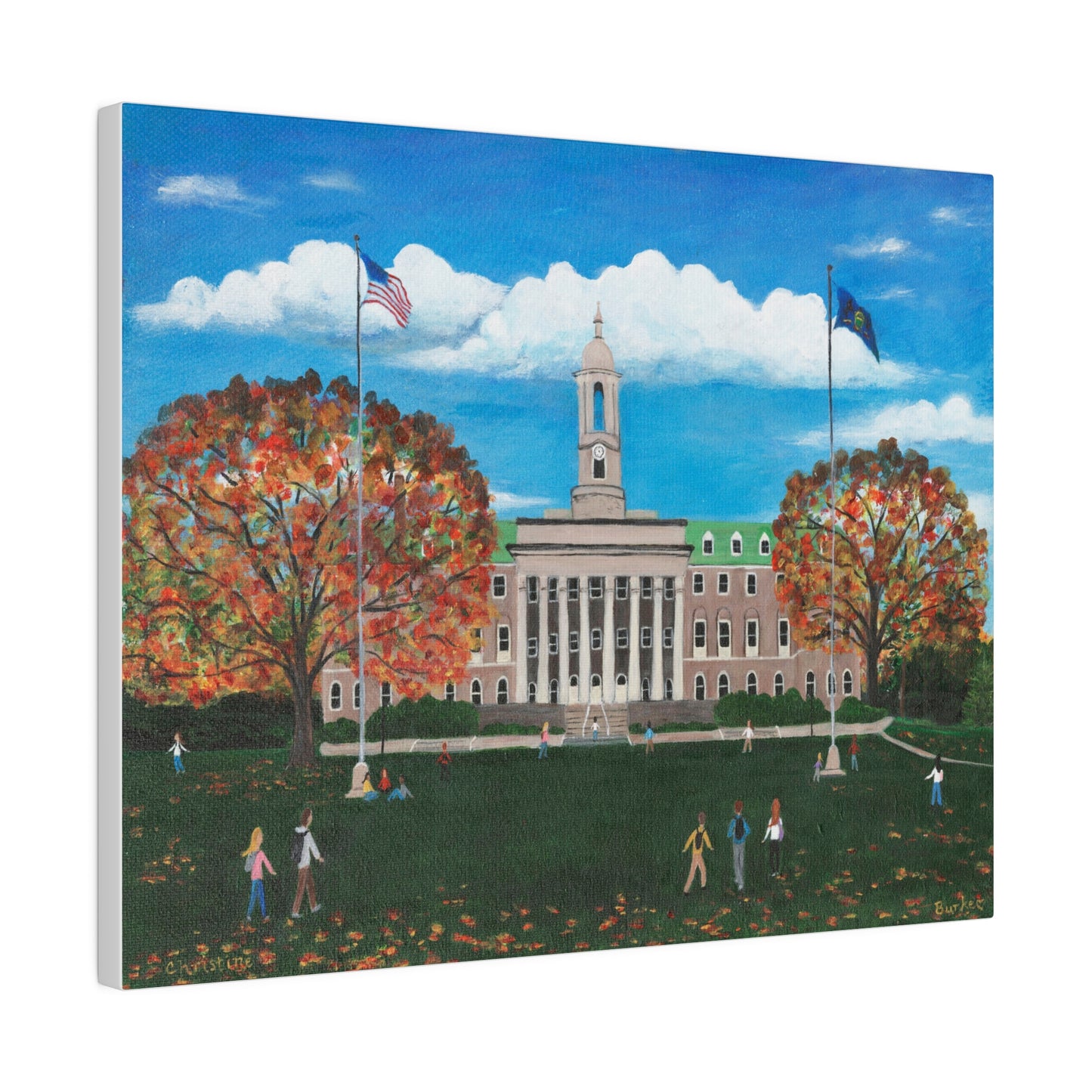 Old Main - Penn State | Matte Canvas