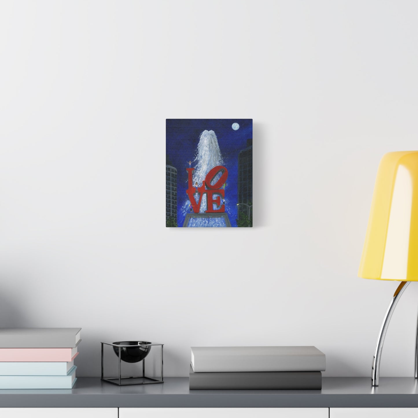 Philly Love Sign | Matte Canvas | 8" X 10"