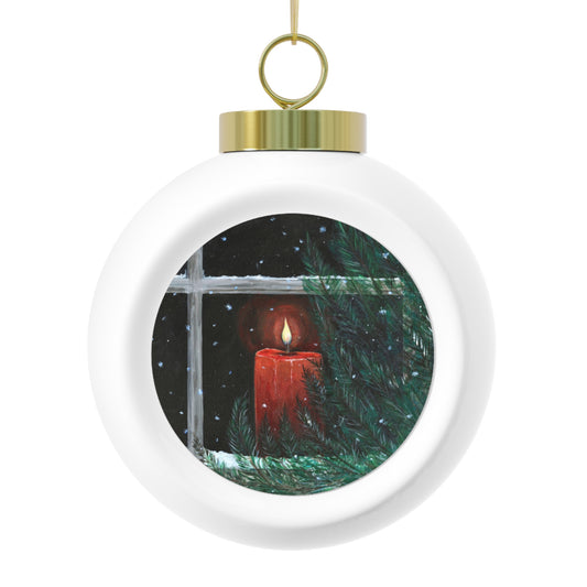 Let Your Light Shine | Christmas Ball Ornament