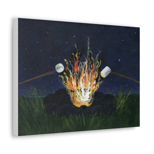 Bonfire Canvas | 16" x 12"