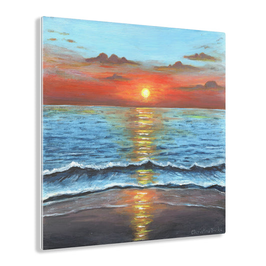 Sunset Beach | Acrylic Print