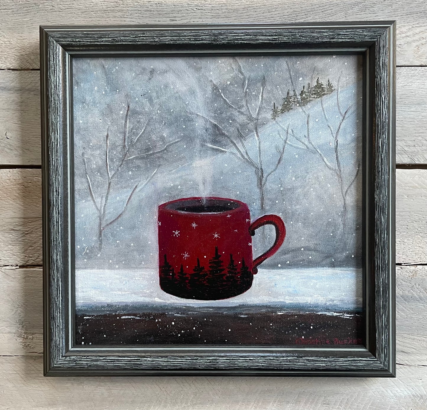 Winter Solace | Original Art | Framed