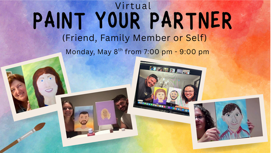 Virtual Paint Party - Paint Your Partner for 1