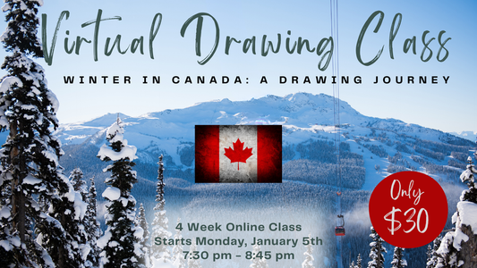 Virtual Drawing Class Series - January - Canada