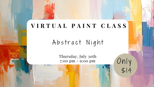 Virtual Paint Class - Abstract Night