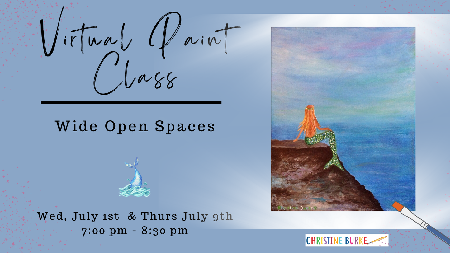Virtual Paint Class - Wide Open Spaces