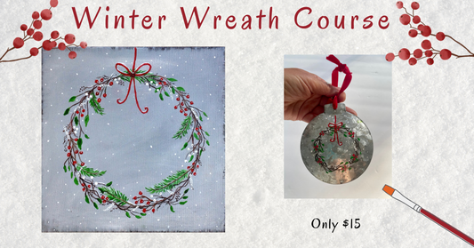 Winter Wreath & Ornament Course